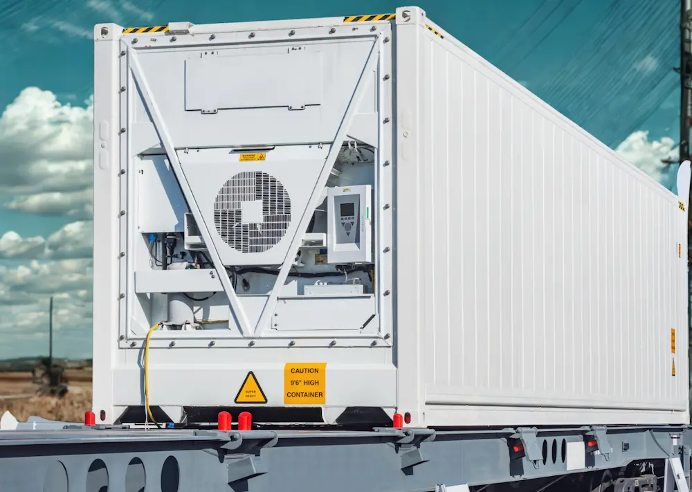 Temperature-controlled (reefer) shipments